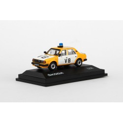 1984 Škoda 120 L − Veřejná bezpečnost (policie za socialismu) − ABREX 1:72