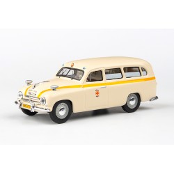 1956 Škoda 1201 sanitka − záchranka Brno − ABREX, Made in Czech Republic 1:43