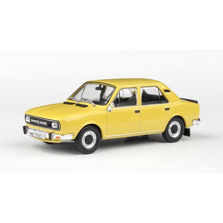 1982 Škoda 120 L − Žlutá kanárková − ABREX 1:43