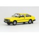 1982 Škoda Garde − rallye kola DĚLÍTKA stříbrná − Žlutá sluneční − ABREX / Model DEPO 1:43