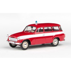 1964 Škoda 1202 "Stejšna", kombi − Požární ochrana (hasiči) − ABREX 1:43