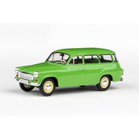 1964 Škoda 1202 "Stejšna", kombi − Zelená aloe − ABREX 1:43