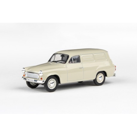 1965 Škoda 1202 "Stejšna", dodávka − Šedá barva − ABREX 1:43