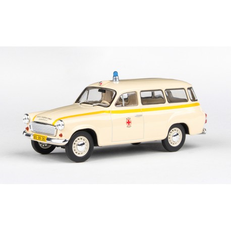 1964 Škoda 1202 − Sanitka − MÚNZ Brno − ABREX 1:43