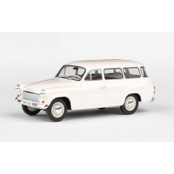 1964 Škoda 1202 "Stejšna", kombi − Bílá − ABREX 1:43