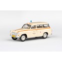 1964 Škoda 1202, maska se sirénami − Záchranná služba Praha, č. 155 − ABREX 1:43