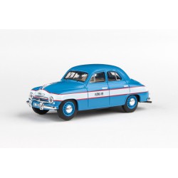 1956 Škoda 1201 Sedan − Hlídka VB (Veřejná bezpečnost) − ABREX 1:43