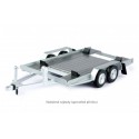 Přívěs - autopřepravník pro převoz osobních aut − Car trailer / Autotrailer − IXO Models 1:18