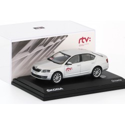 2016 Škoda Octavia III – Rozhlas a televízia Slovenska RTVS, rozhlasové auto – Abrex / Model DEPO 1:43