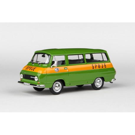 1974 Škoda 1203 zelená barva − SPOJE − Abrex 1:43