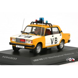 1987 LADA 2107 – Veřejná bezpečnost, velitelský vůz – Foxtoys 1:43