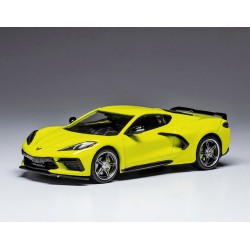 2020 Chevrolet Corvette C8 Stingray − žlutá− IXO Models 1:43