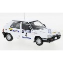 Škoda Favorit 136 L − Rallye Valašská zima 1989, č. 4, L. Křeček & / B. Motl − IXO 1:43