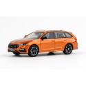 2020 Škoda Octavia IV Combi RS − Oranžová Phoenix metalíza − ABREX 1:43