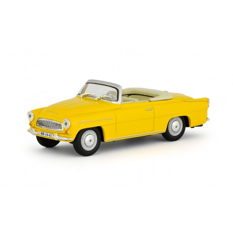 1963 Škoda Felicia Super − Žlutooranžová − ABREX 1:43