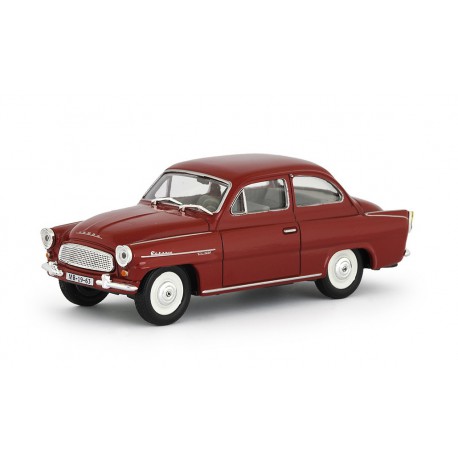 1963 Škoda Octavia − červená tmavá − 1:43