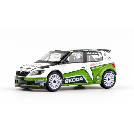 2010 Škoda Fabia II FL − Škoda Motorsport Design − Abrex 1:43