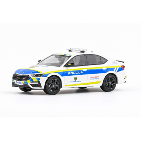 2020 Škoda Octavia IV RS − Policie Slovinsko − ABREX 1:43