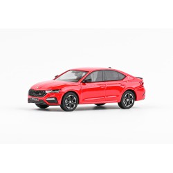 2020 Škoda Octavia IV RS − Zelená Cosmic Metalíza − ABREX 1:43