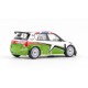 2011 Škoda Fabia II FL, kola na šotolinu − Škoda britský UK "Mikkelsen" Design − Abrex 1:43