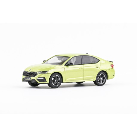 2021 Škoda Octavia IV RS − Zelená Pistachio − Abrex 1:43