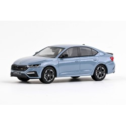 2020 Škoda Octavia IV RS − Šedá Patina barva − Abrex 1:43