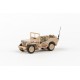 1943 Jeep Willys − 1/4 Ton Military Vehicle − Britská pouštní armáda − Cararama/ABREX 1:72