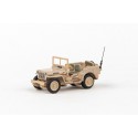 1943 Jeep Willys MBA − Britská pouštní armáda − Cararama/ABREX 1:72