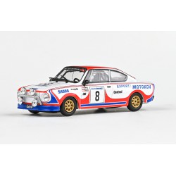 1977 Škoda 130 RS − Rallye Škoda 1978, č. 8 − M. Zapadlo & J. Motal − ABREX 1:43