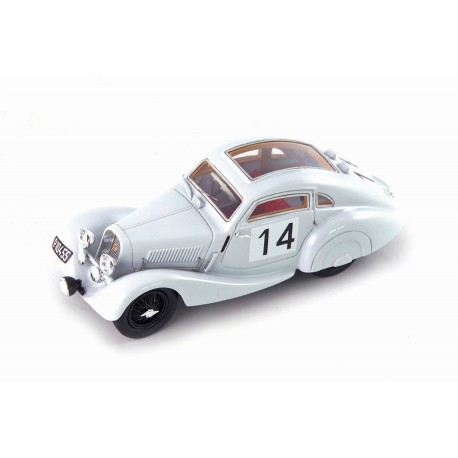 1934 Aero 750 Sport Coupé Uhlík − 1934 1000 mil, č. 14 − Autocult 1:43, LIMITOVANÁ EDICE 333 ks