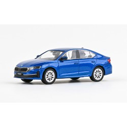 2024 Škoda Octavia IV FL − modrá Race metalíza − Abrex 1:43