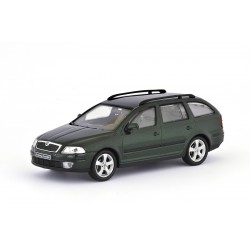 2004 Škoda Octavia II Combi − zelená Natur metalíza − Abrex 1:43