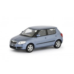 2007 Škoda Fabia II − šedá Satin metalíza − ABREX 1:43