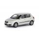 2007 Škoda Fabia II − stříbrná Brilliant metalíza − ABREX 1:43
