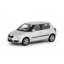 2007 Škoda Fabia II − stříbrná Brilliant metalíza − ABREX 1:43