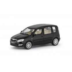 2010 Škoda Roomster FL − černá metalíza Black Magic − Abrex 1:43