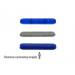 Výstražný maják: Magnum - Holomý − modrý − stavebnice − CAL 1:43