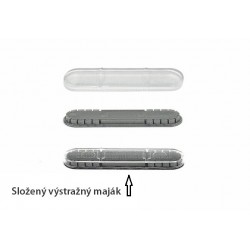 Výstražný maják: Magnum - Holomý − čirý kryt světel − stavebnice − CAL 1:43