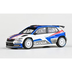 2018 Škoda Fabia III R5 − Škoda Motorsport Design CS 2018 − ABREX 1:43