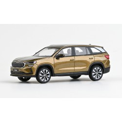 2023 Škoda Kodiaq II – Zlatá Bronx metalíza − Abrex 1:43