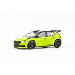 2022 Škoda Fabia IV RS Rally2 − zelená Mamba − ABREX 1:43
