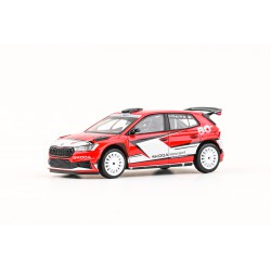 2022 Škoda Fabia IV RS Rally2 − Škoda Motorsport Design 2024 − ABREX 1:43