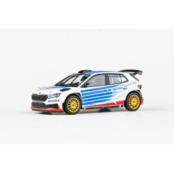 2022 Škoda Fabia IV RS Rally2 − Škoda Motorsport Design 2025 − ABREX 1:43