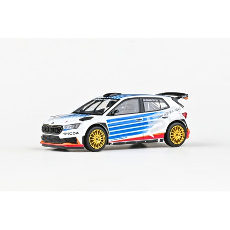 2022 Škoda Fabia IV RS Rally2 − Škoda Motorsport Design 2025 − ABREX 1:43