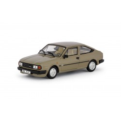 1987 Škoda Rapid 136 − jediný s béžovým interiérem − hnědá kamenná − ABREX 1:43 