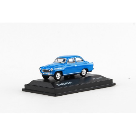 1963 Škoda Octavia − červená tmavá − ABREX 1:72